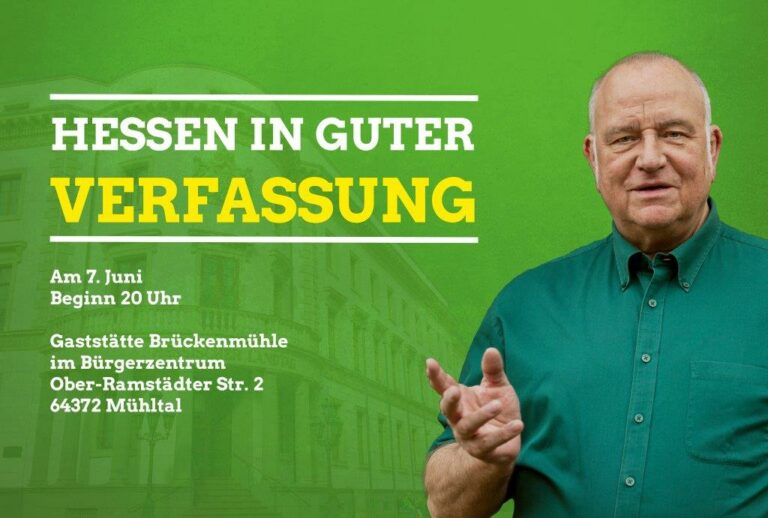 Hessen in guter Verfassung – Einladung zur Kreismitgliederversammlung