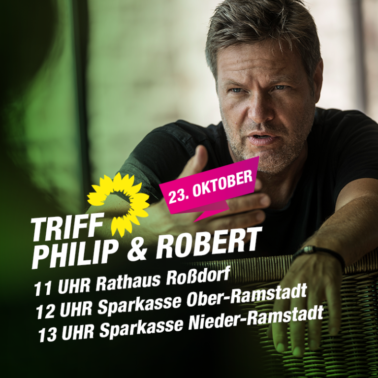 „Triff Philip und Robert“ am 23.10. ab 11.00 Uhr in Roßdorf, Ober-Ramstadt und Nieder-Ramstadt.