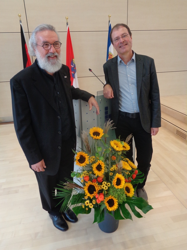 Abschiedsfeier des 1. GRÜNEN Beigeordneten Christel Fleischmann am 27.9.2019 im Kreishaus