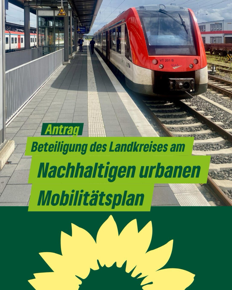Beteiligung des Landkreises am Nachhaltigen Urbanen Mobilitätsplan (SUMP)