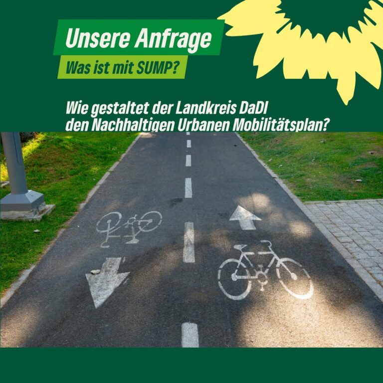 Anfrage zum Nachhaltigen Urbanen Mobilitätsplan