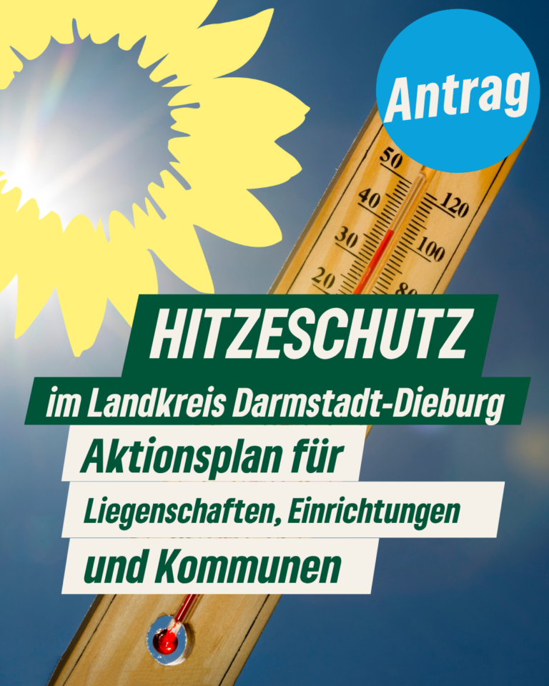 Hitzeschutz im Landkreis Darmstadt-Dieburg – Aktionsplan für Liegenschaften, Einrichtungen und Kommunen